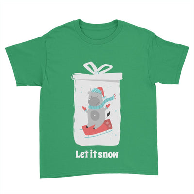 Let It Snow Youth Shirt