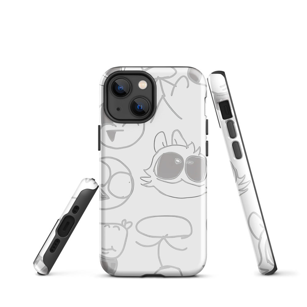 Lil Parodies doodle case for iPhone