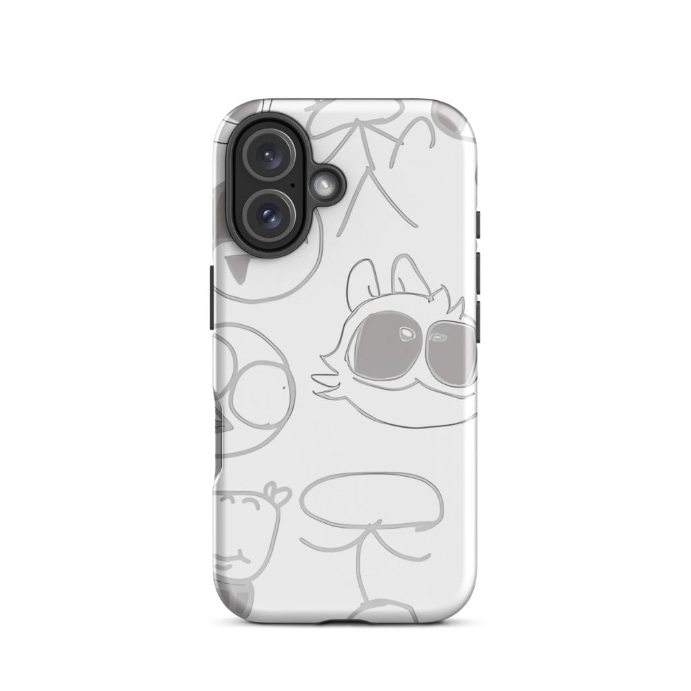 Lil Parodies doodle case for iPhone