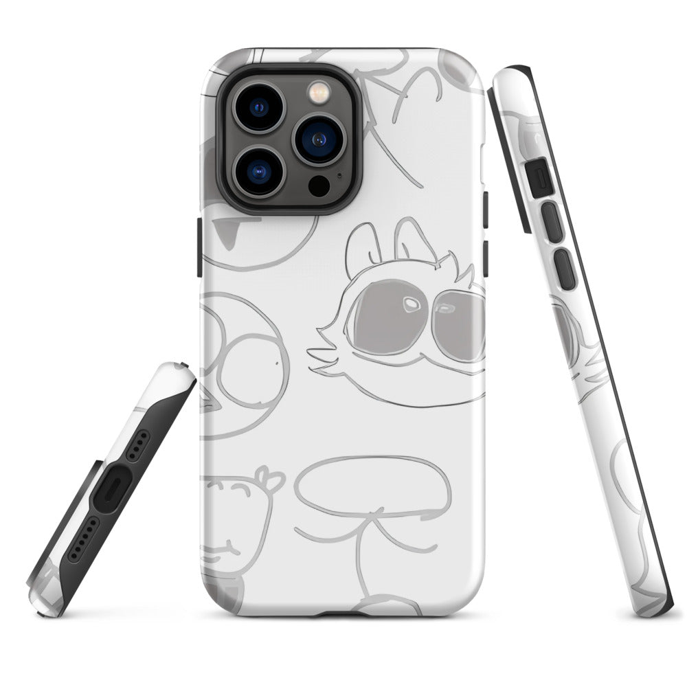 Lil Parodies doodle case for iPhone