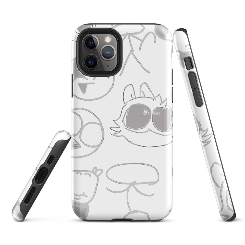 Lil Parodies doodle case for iPhone