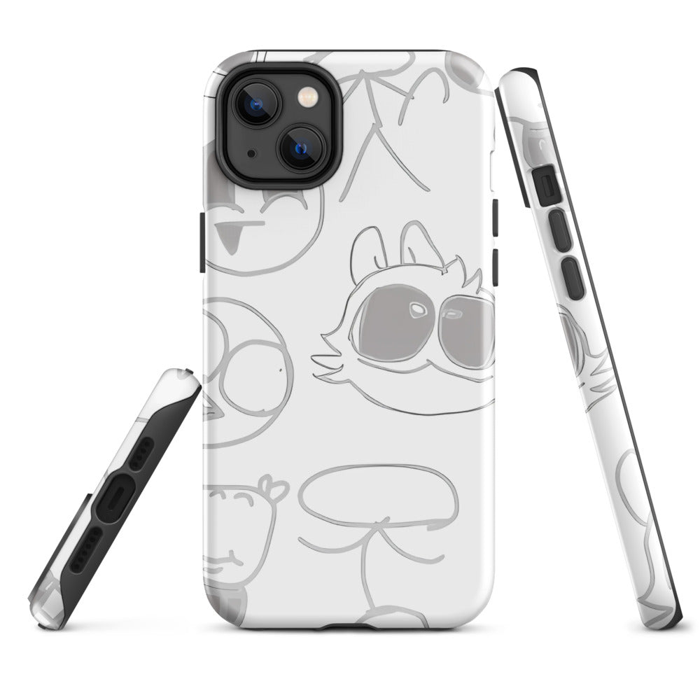 Lil Parodies doodle case for iPhone
