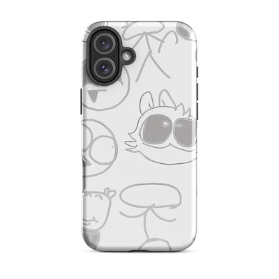 Lil Parodies doodle case for iPhone