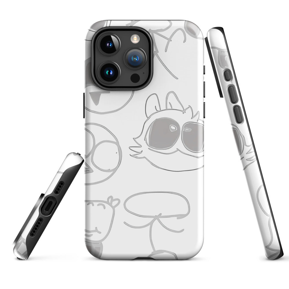 Lil Parodies doodle case for iPhone
