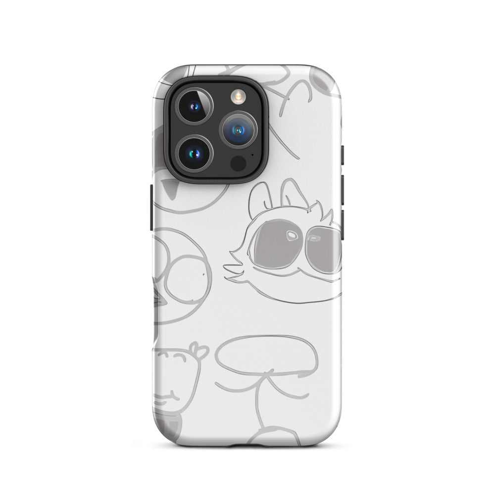 Lil Parodies doodle case for iPhone