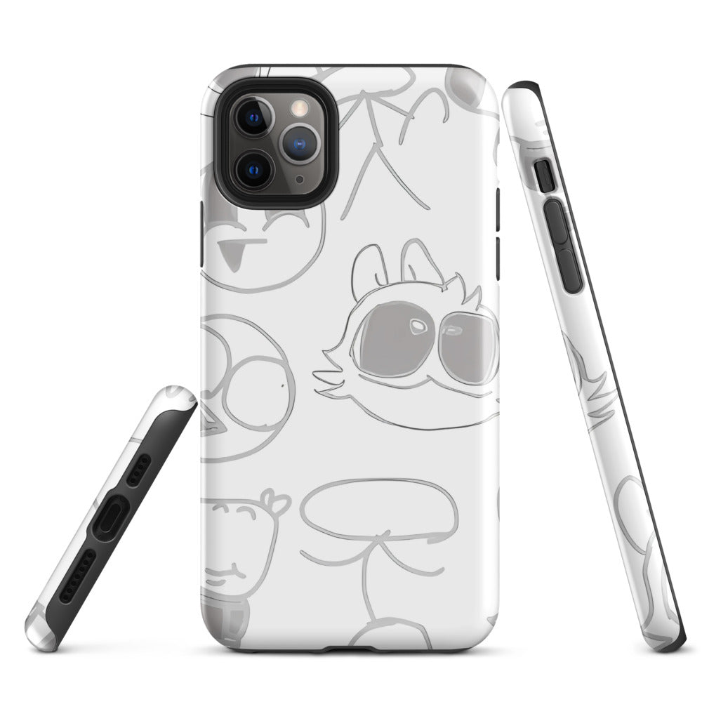 Lil Parodies doodle case for iPhone