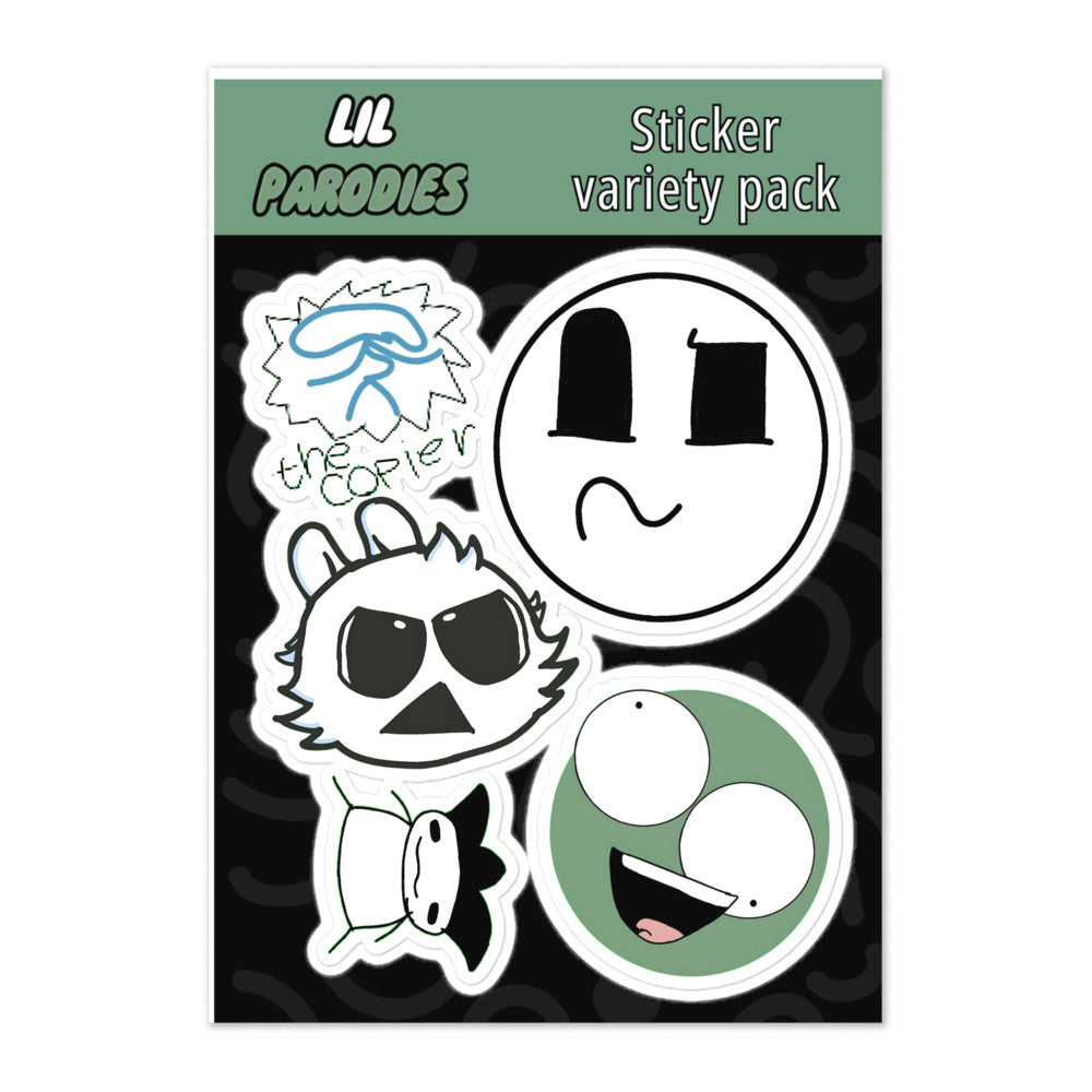 Lil parodies 2025 sticker pack