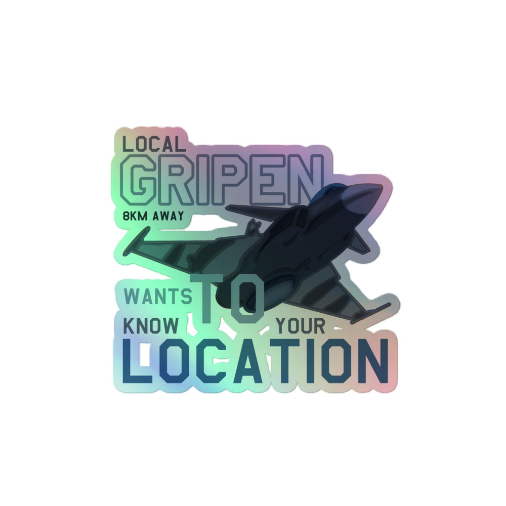 Local Gripen - Holo Sticker