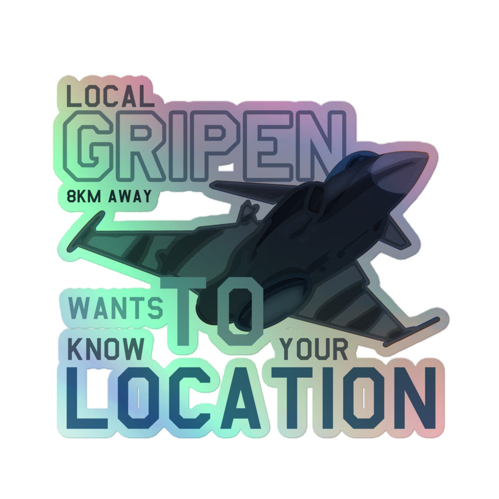 Local Gripen - Holo Sticker