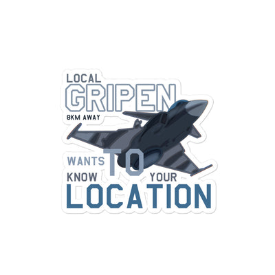 Local Gripen - Sticker