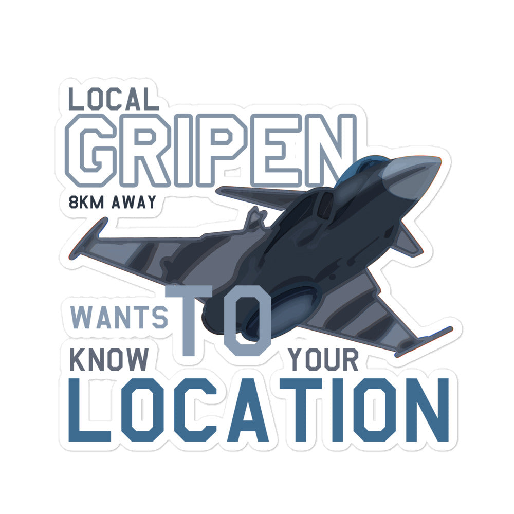 Local Gripen - Sticker