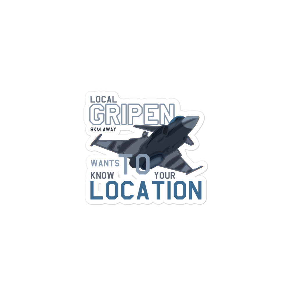 Local Gripen - Sticker