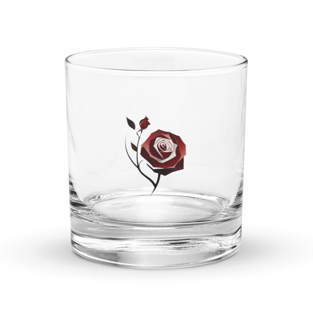 Logo Rocks Glass