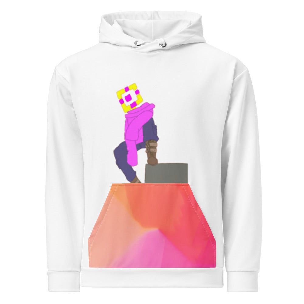 Lustre Signature All-Over Print Unisex Hoodie