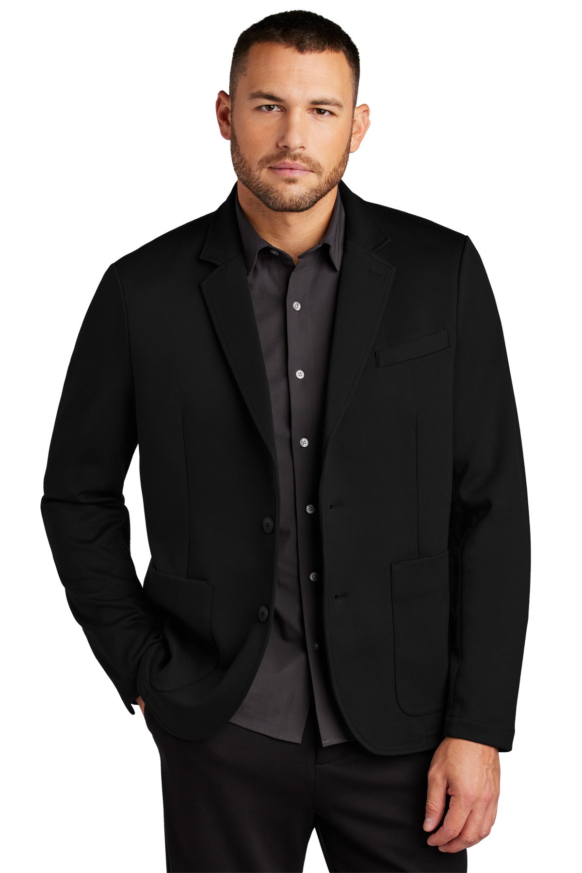 Mercer+MettleRelaxed Knit Blazer MM3030