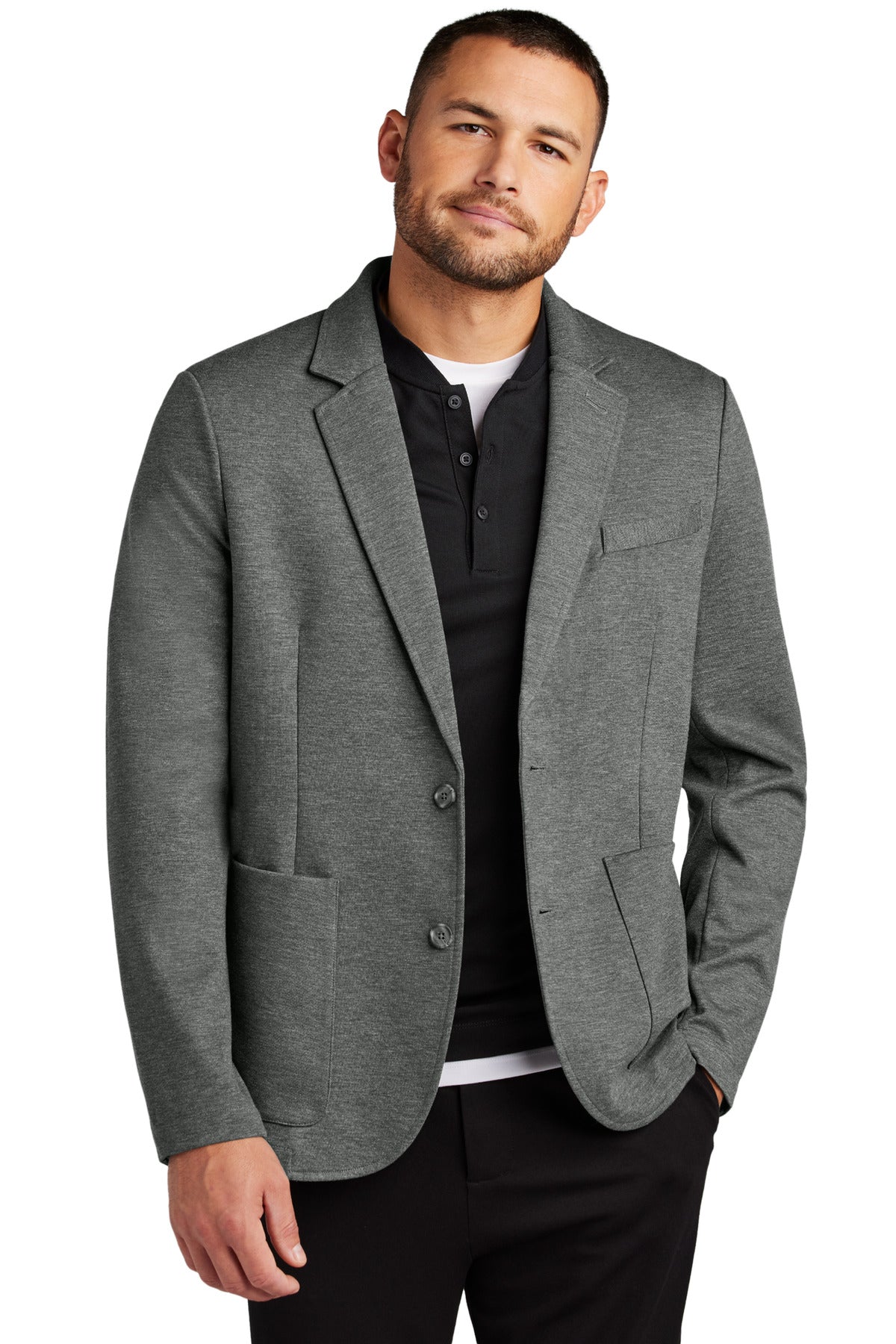 Mercer+MettleRelaxed Knit Blazer MM3030