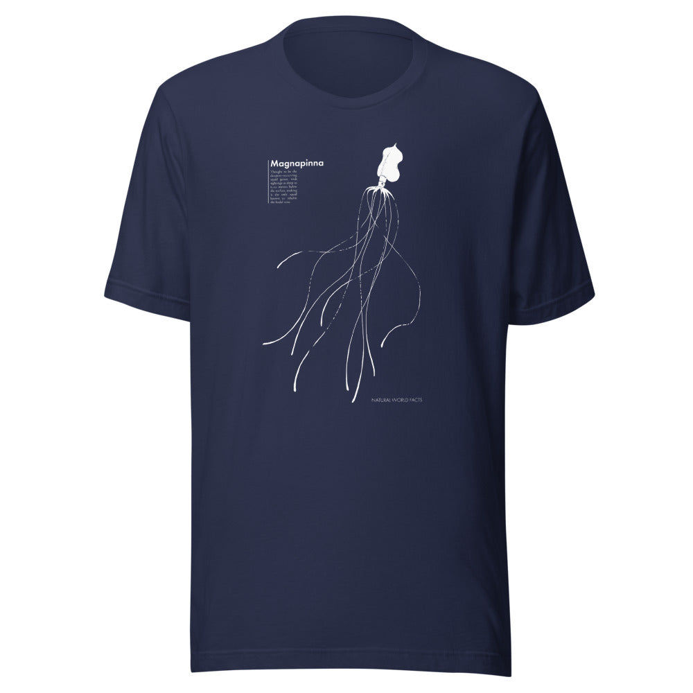 Magnapinna (bigfin squid) mens tee dark