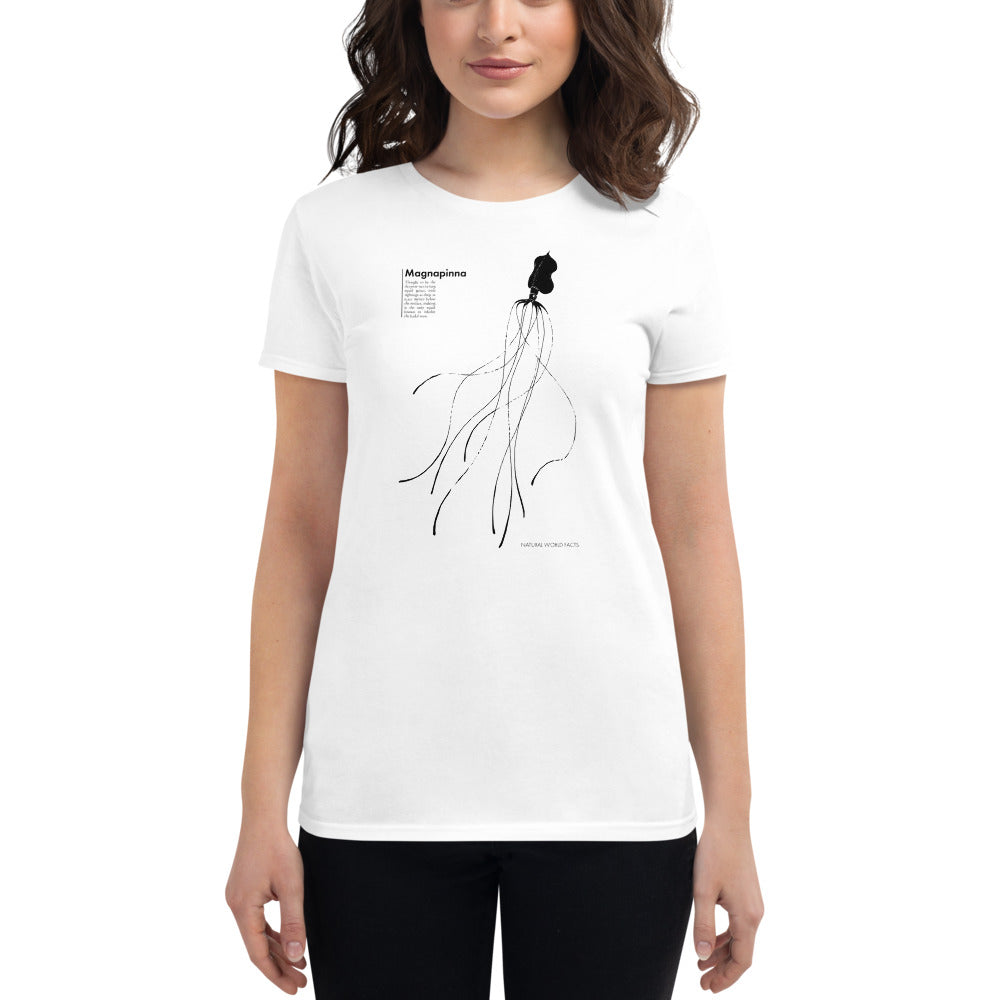 Magnapinna (bigfin squid) womens tee