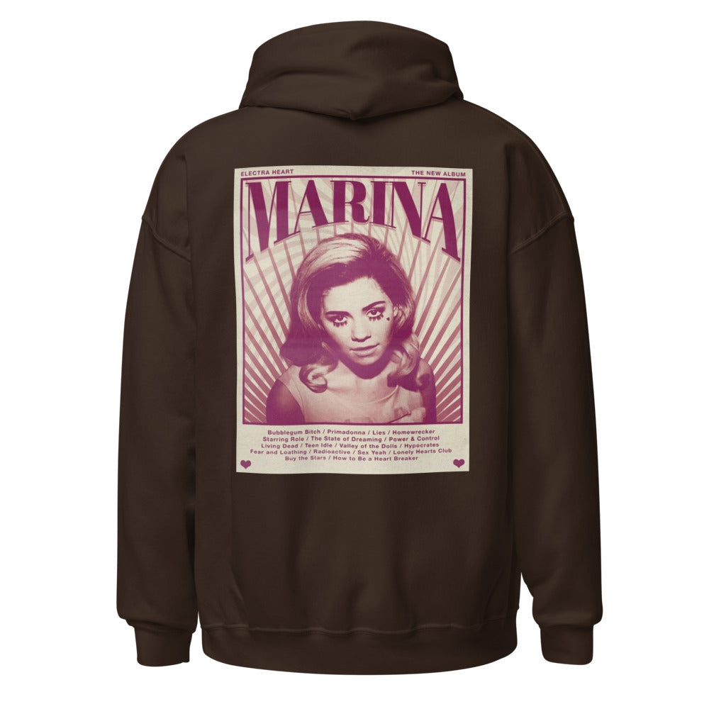Cameron Samshire - Marina Electra Heart Hoodie Crowdmade Cameron Samshire - Marina Electra Heart Hoodie Crowdmade