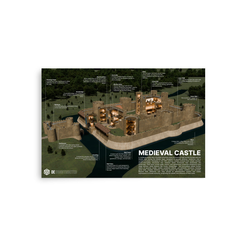 Medieval Castle Poster