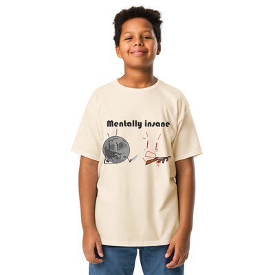 Mentally insane Insane Battle T-shirt kids