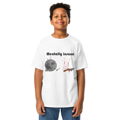 Mentally insane Insane Battle T-shirt kids