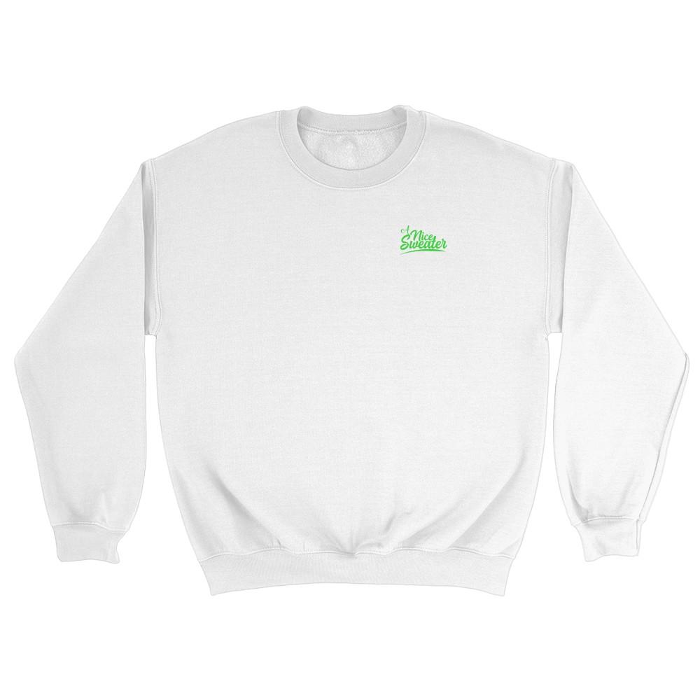 "A Nice Sweater" Embroidered Sweater
