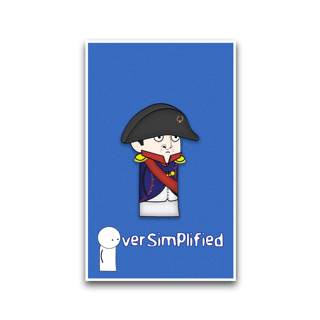 OverSimplified - Napoleon Pin – Crowdmade