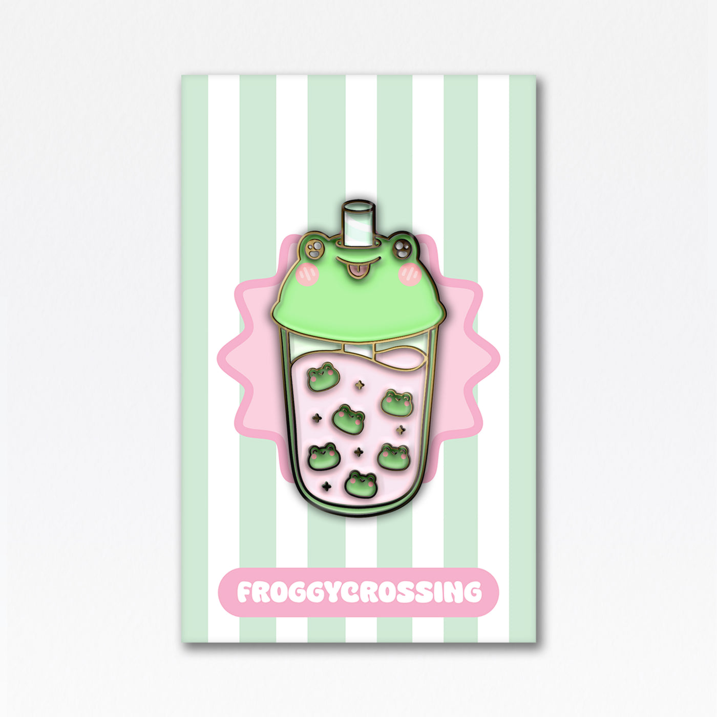 Limited Edition - Froggy Boba Pin