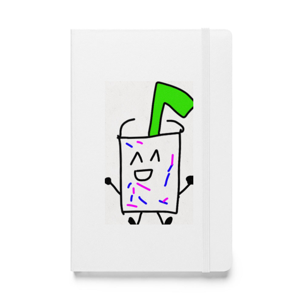 Milkshake hardcover notebook