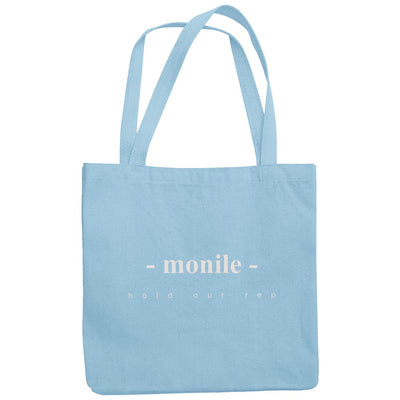 Monile Studios- “Hold our rep” tote bag.