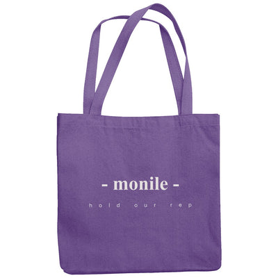 Monile Studios- “Hold our rep” tote bag.