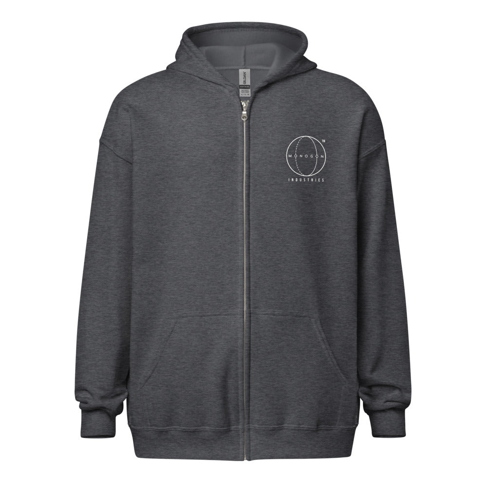 Monogon Dark Zip Hoodie