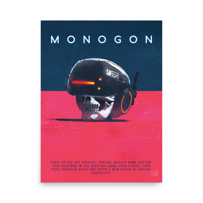BrandonJLa - Monogon Poster - Skull – Crowdmade