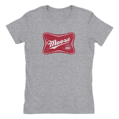 Her Moose Distressed T