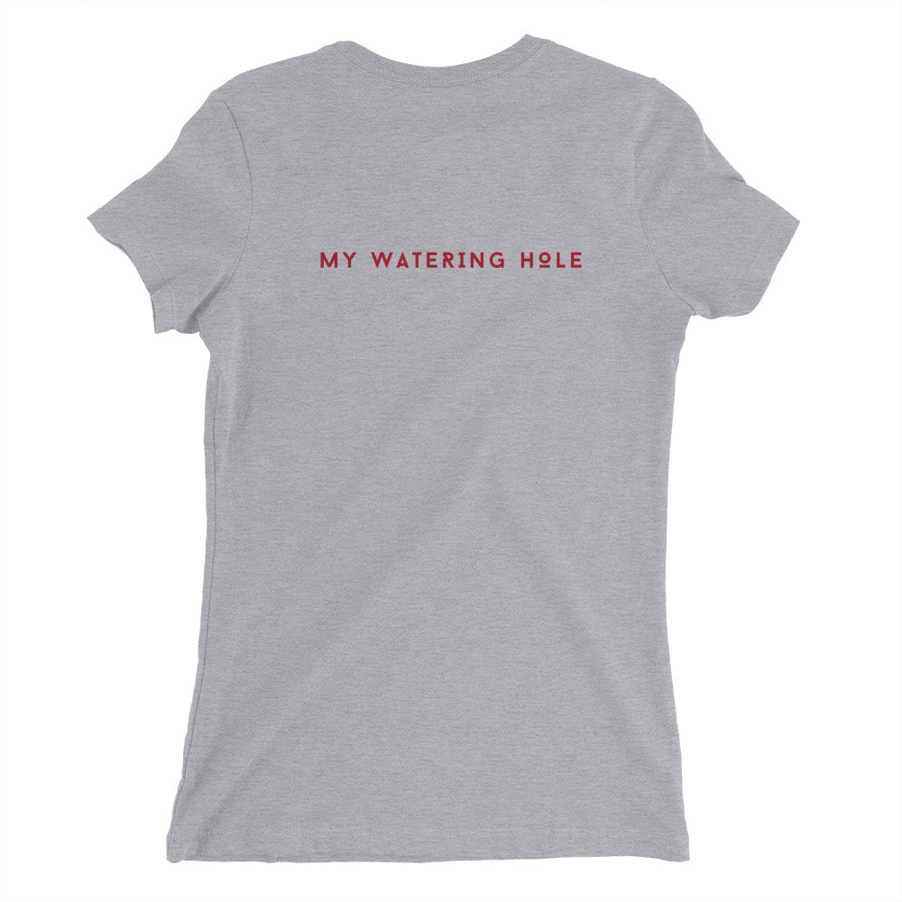 Her Moose Distressed T