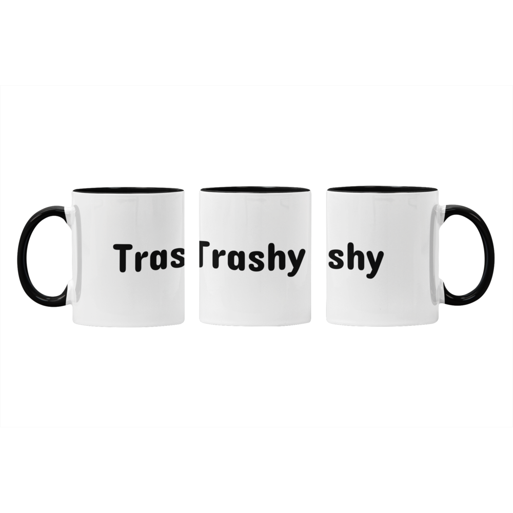 Trashy mug