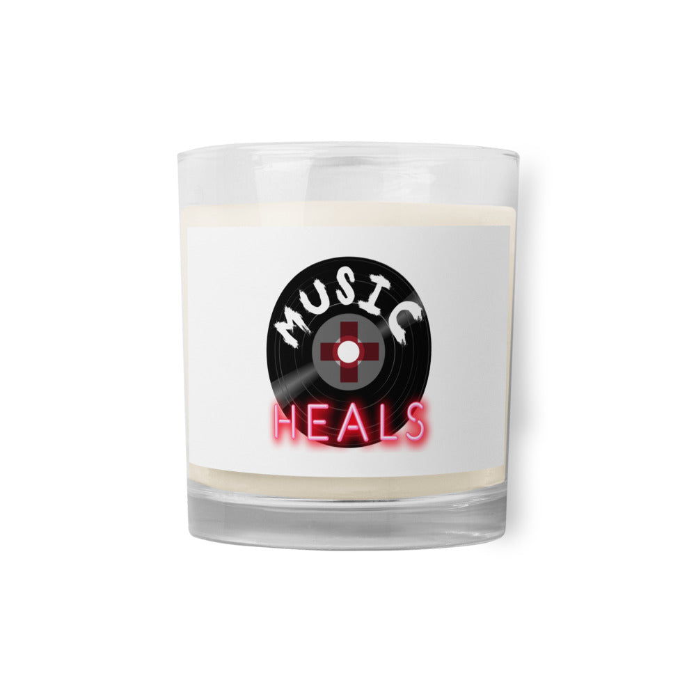 Music Heals candle