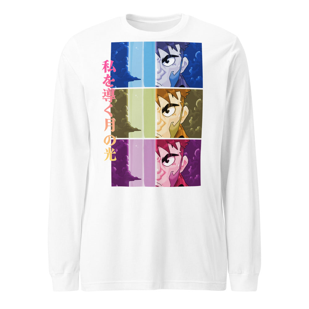 "My Guiding Moonlight" Long Sleeve T-Shirt