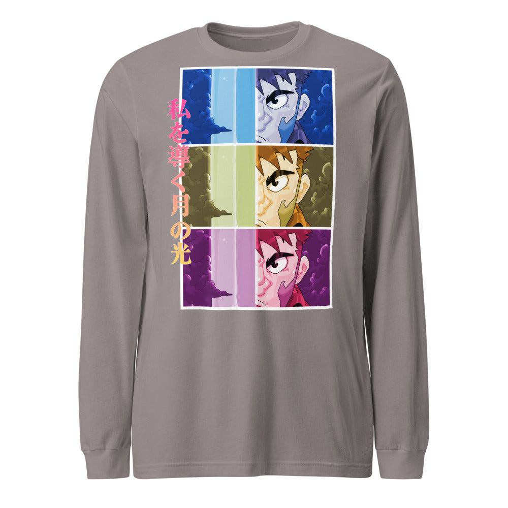 "My Guiding Moonlight" Long Sleeve T-Shirt