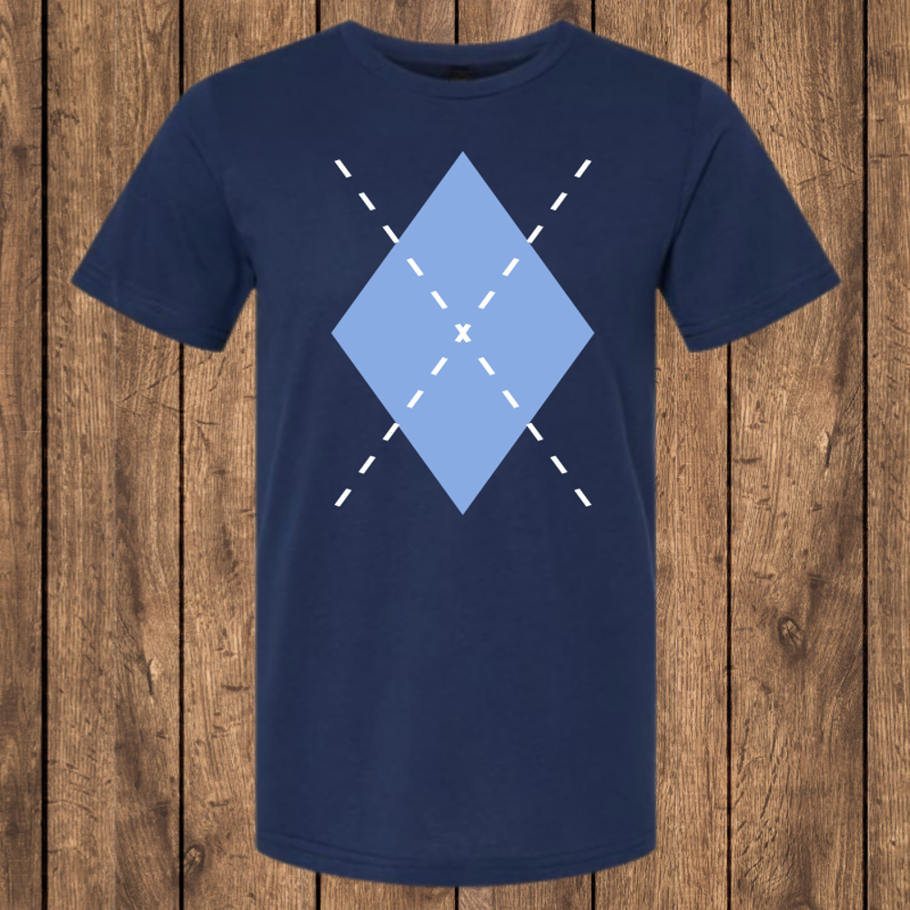 The Argyle (navy or black)