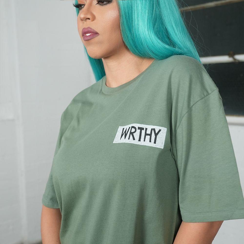 WRTHY Heavyweight Tee - Sage