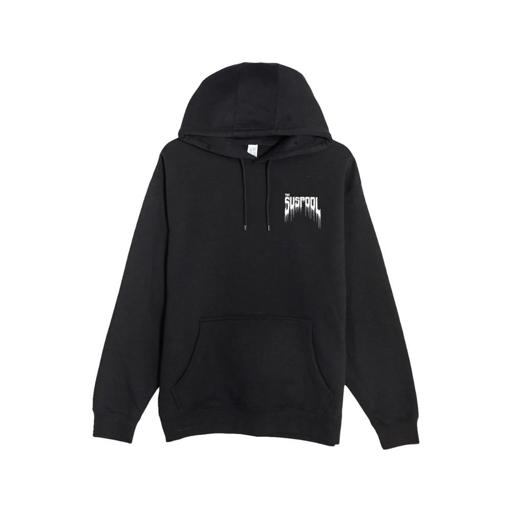SWOOP - THE SUSPOOL HOODIE - BLACK – Crowdmade
