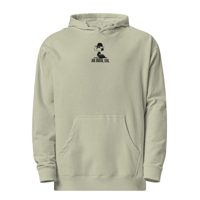NON LETTERMARK EMBROIDERED HOODIE LIGHT