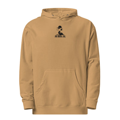 NON LETTERMARK EMBROIDERED HOODIE LIGHT