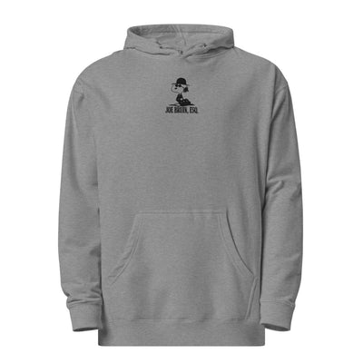 NON LETTERMARK EMBROIDERED HOODIE LIGHT