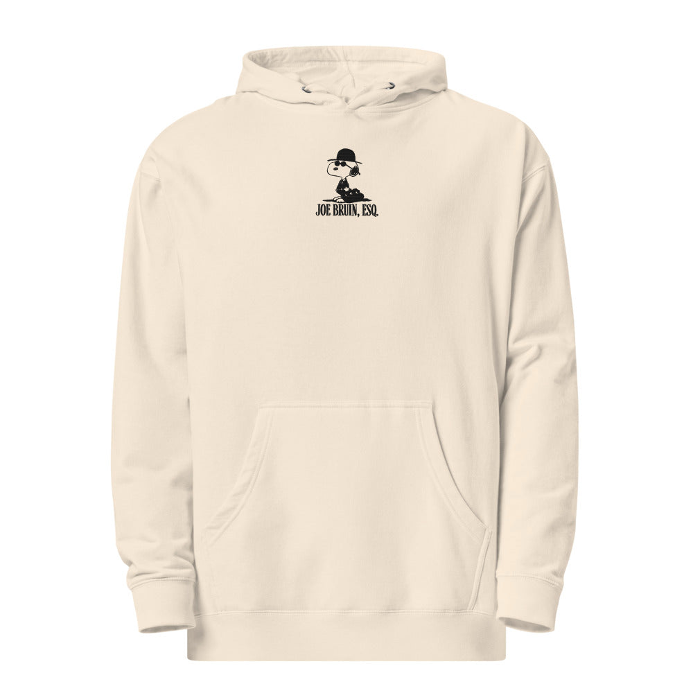 NON LETTERMARK EMBROIDERED HOODIE LIGHT