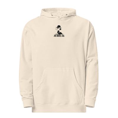 NON LETTERMARK EMBROIDERED HOODIE LIGHT