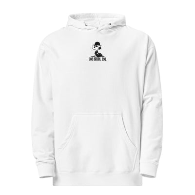 NON LETTERMARK EMBROIDERED HOODIE LIGHT