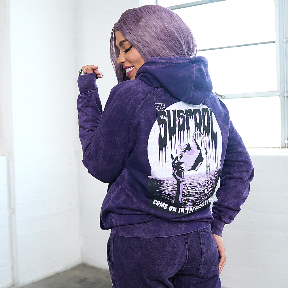 SWOOP - THE SUSPOOL HOODIE - CLOUD PURPLE – Crowdmade SWOOP - THE SUSPOOL HOODIE - CLOUD PURPLE – Crowdmade